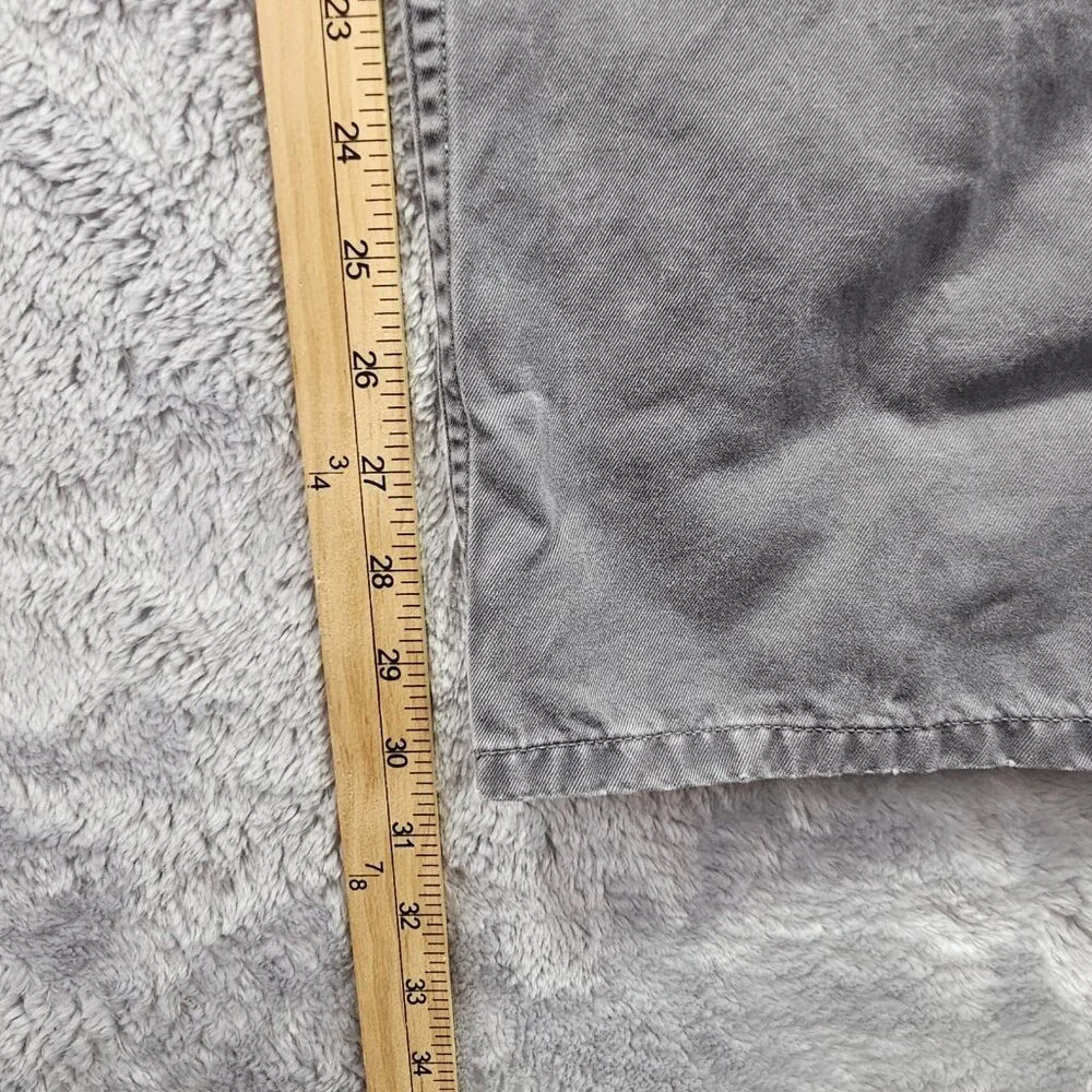 The North Face Pants Mens 38 (36x30.5) Canvas Outdoor Hiking Trousers Charcoal